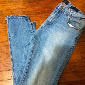 Cotton on jeans size 34 waist ripped slim style